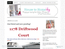 Tablet Screenshot of housetohomeblog.com